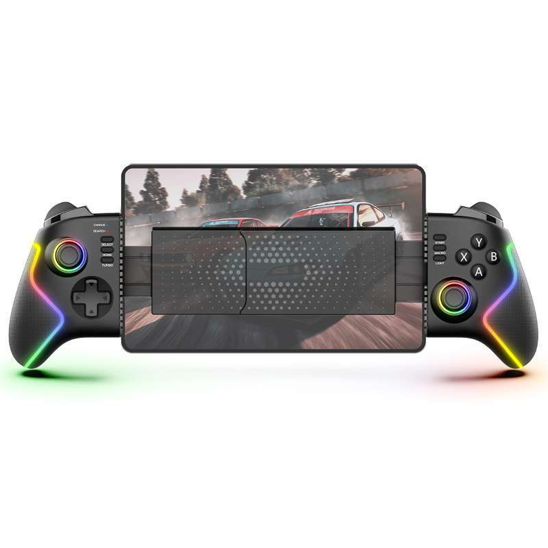 Universal Stretch Game Controller for Mobile Phones/Tablets/Pc/P4/P3/Ns Host with Six-Axis Somatosensory Hall Joystick