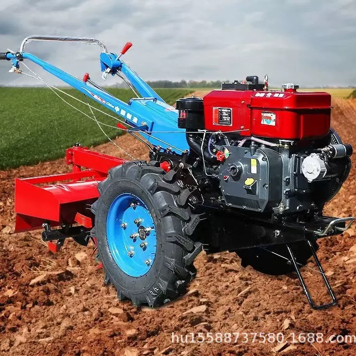 农用手扶拖拉机旋耕机起垄收获机 厂家直销微耕机一机多用 旋耕机