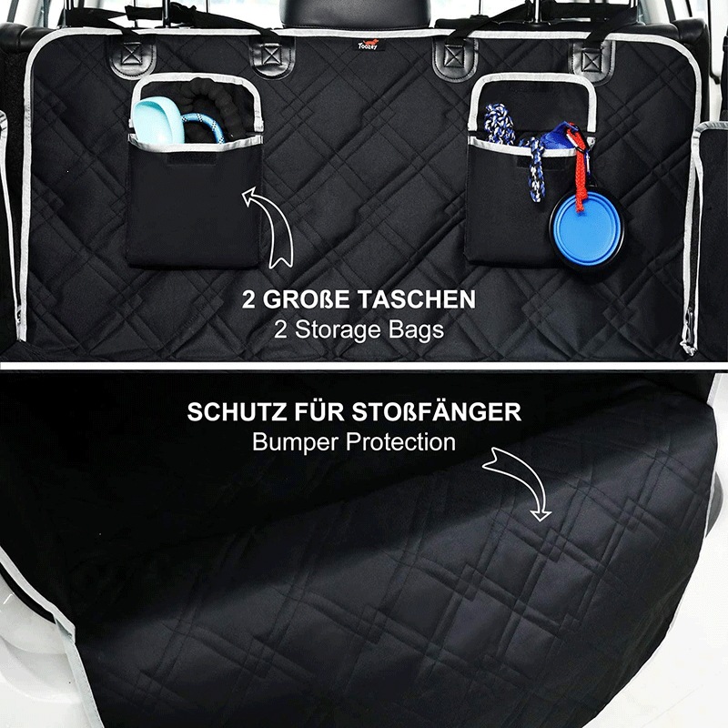 Car Trunk Pet Mat, Cross-Border Bestseller, Waterproof and Dirt-Resistant, Car Pet Bed for Large and Medium-Sized Dogs, Car Pet Mat