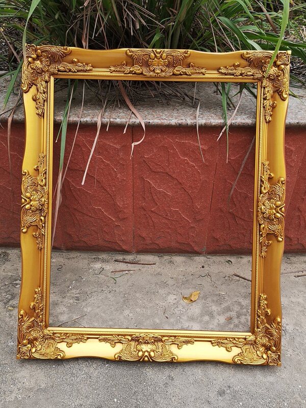Retro Oil Painting Frame Meter Box Decoration Wedding Photo Photo Frame Cross Stitch Framed Frame Size Picture Frame Photo Frame
