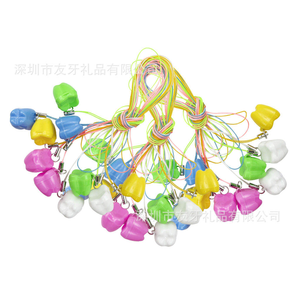 Caja de pezón de dientes caja de almacenamiento de pezón de bebé caja de dientes de plástico caja de colección de dientes de niños fábrica al por mayor