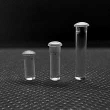 LDT5.0mm孔径圆头带卡痕透明导光柱导光棒LED贴片发光管PC透明