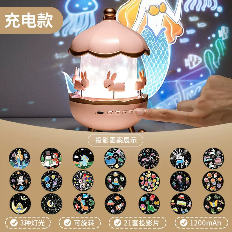 Star projection, projector, night light, lights for children's room