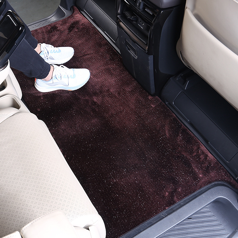 (2개) 23-24 ERFA 중간 줄 카펫 인테리어 수정 ALPHARD WILFA VELLFIRE 풋 패드에 적용 가능