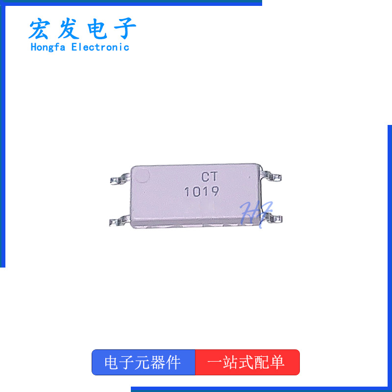 CT1019(V)(T1)-W SOP-4 光电晶体管输出光电耦合器芯片