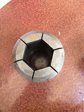 淬火成品玉环640 六角孔 开孔 仪表 数控 自动 车床 弹性 夹头