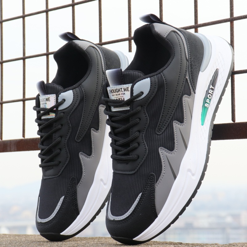 2024 Men's New Dad Shoes Spring and Autumn Youth Trendy Shoes Fashionable Running Sports Casual Shoes Dropshipping