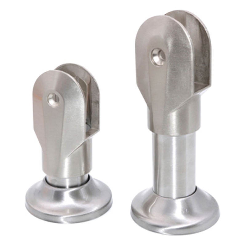 Public toilet toilet partition accessories support foot toilet hardware adjustable bracket zinc alloy stainless steel 304