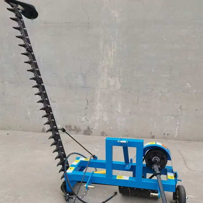 往复式割草机方形剪刀式收割机牧草艾草收获机果园河坝斜坡除草机