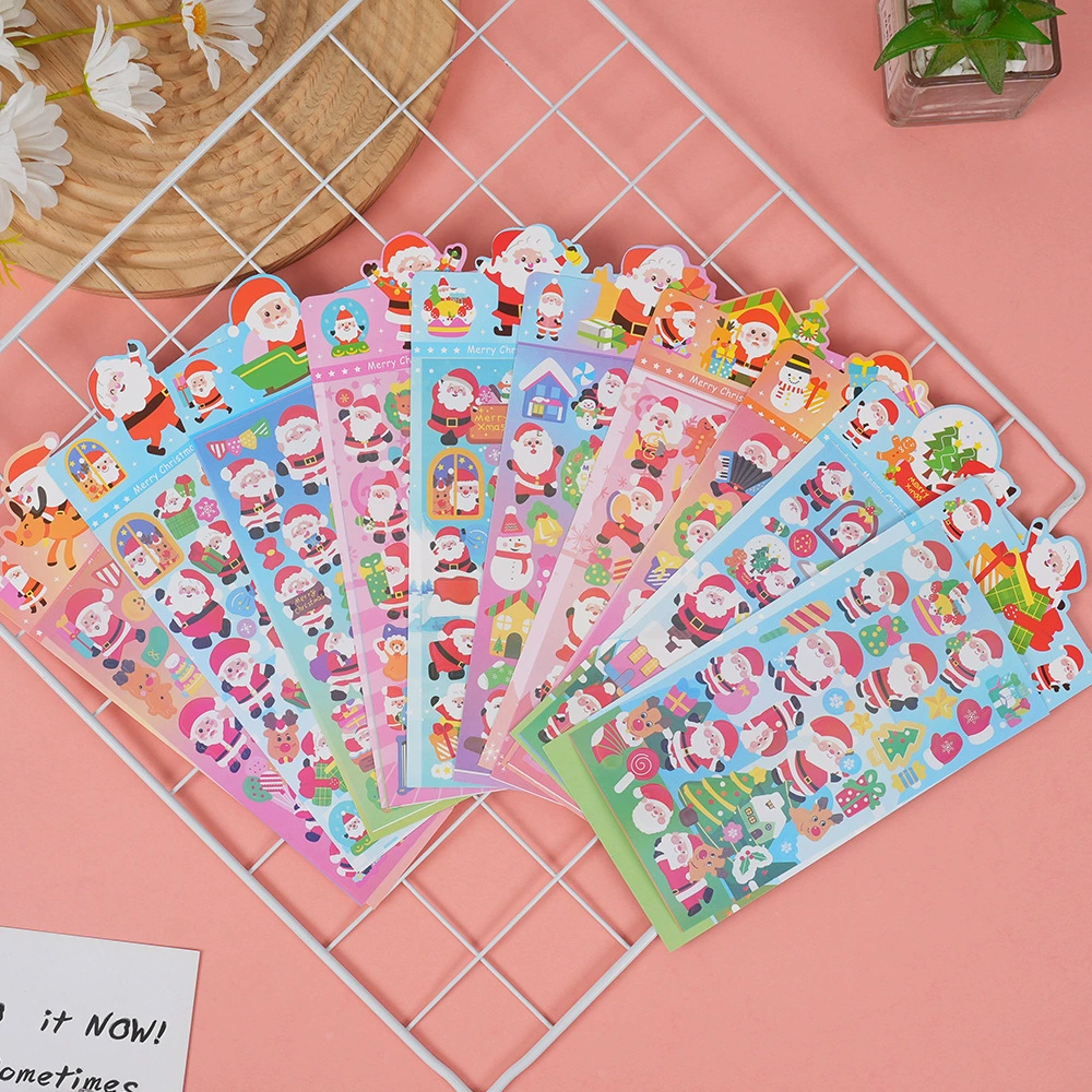 Дети Санта-Клаус Гука ручная наклейка милая наклейка Pack ins ручная наклейка водонепроницаемая наклейка оптом