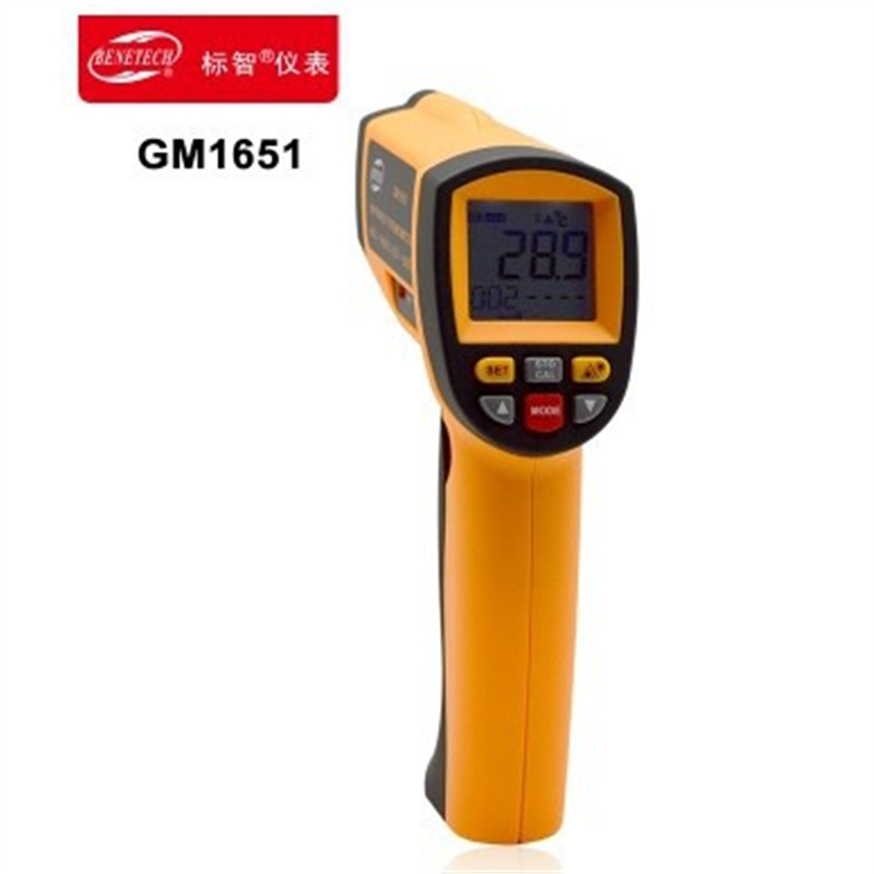 辽宁本溪 丹东 锦州 营口标智GM1651 工业手持高精度测温枪