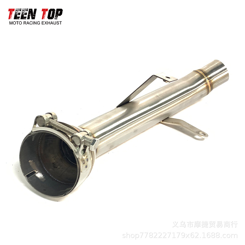 Suitable for Motorcycle Suzuki Modified Exhaust Pipe Gsx-S1000/Gsx-S1000F to Remove the Middle Section of the Exhaust Drum