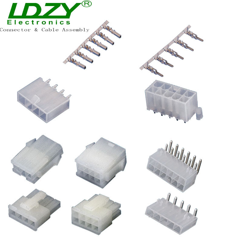 供应MOLEX4.2MM 胶壳.端子.针座电脑连接器系列