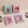 Cute cartoon photoalbum, cards album, card book for elementary school students, storage system