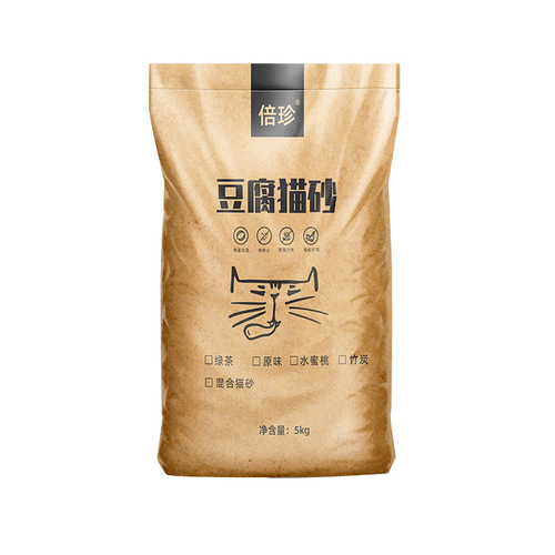 Cat litter sample Tofu cat litter manufacturer wholesale mixed cat litter dust-free deodorizing cat litter multiple flavors multiple qualities