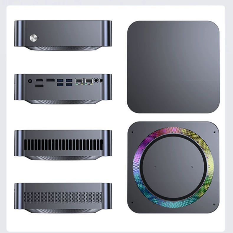 Мини-ПК GX06miniPC14 i9-12900H + RTX4060, игровой терминал, компактный 1,5 кг