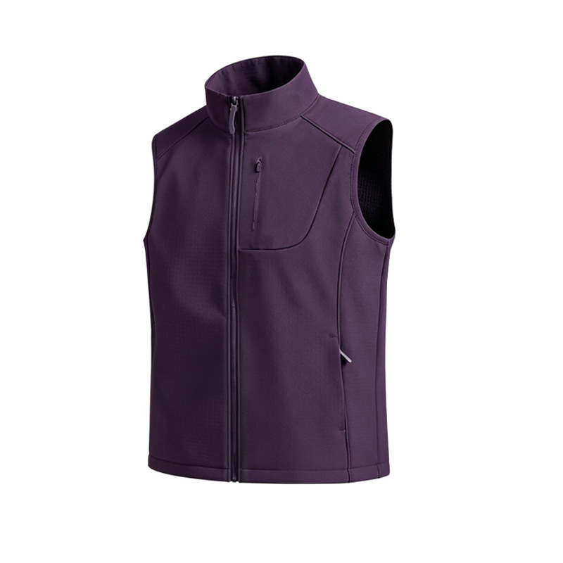 2026 Autumn and Winter New Style Vests for Men and Women, Couple Style, Stand-Up Collar, Sports Casual Soft Shell Vests, Fleece Vests, Jackets