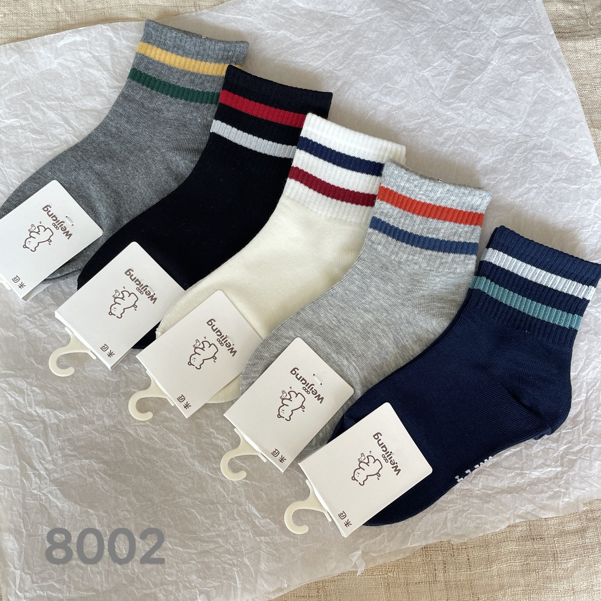 子供靴下レタートレンディな靴下ストライプカレッジスタイル女の子靴下ピンク甘いクールなスタイルスポーツソックス卸売トレンド