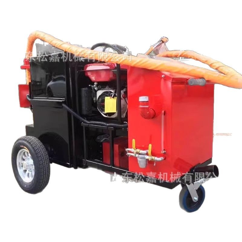 gran capacidad pavimento grieta máquina de llenado de juntas tipo empuje manual carretera carretera máquina de llenado de juntas equipo de reparación de asfalto de concreto