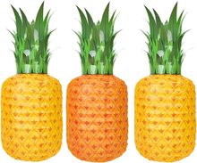 供应菠萝纸灯笼 夏威夷活动装饰 夏季挂饰 小孩生日布置 水果灯罩