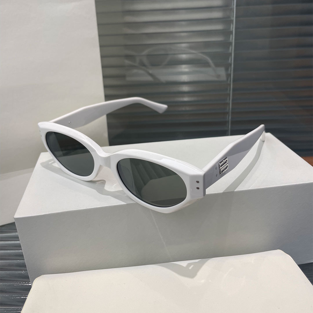 GM Retro Cat-Eye Sunglasses Trendy Women's Roco Personality Narrow Frame Sun Glasses Spicy Girl Street Style Ins Fashion - Thumbnail 7