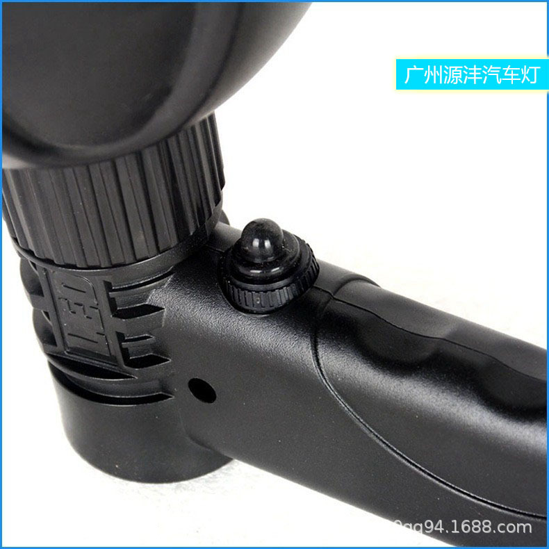 New Led Outdoor Portable Handheld Light 6-Inch 40W High-Brightness Road Maintenance Work Light Night Fishing Searchlight Detection