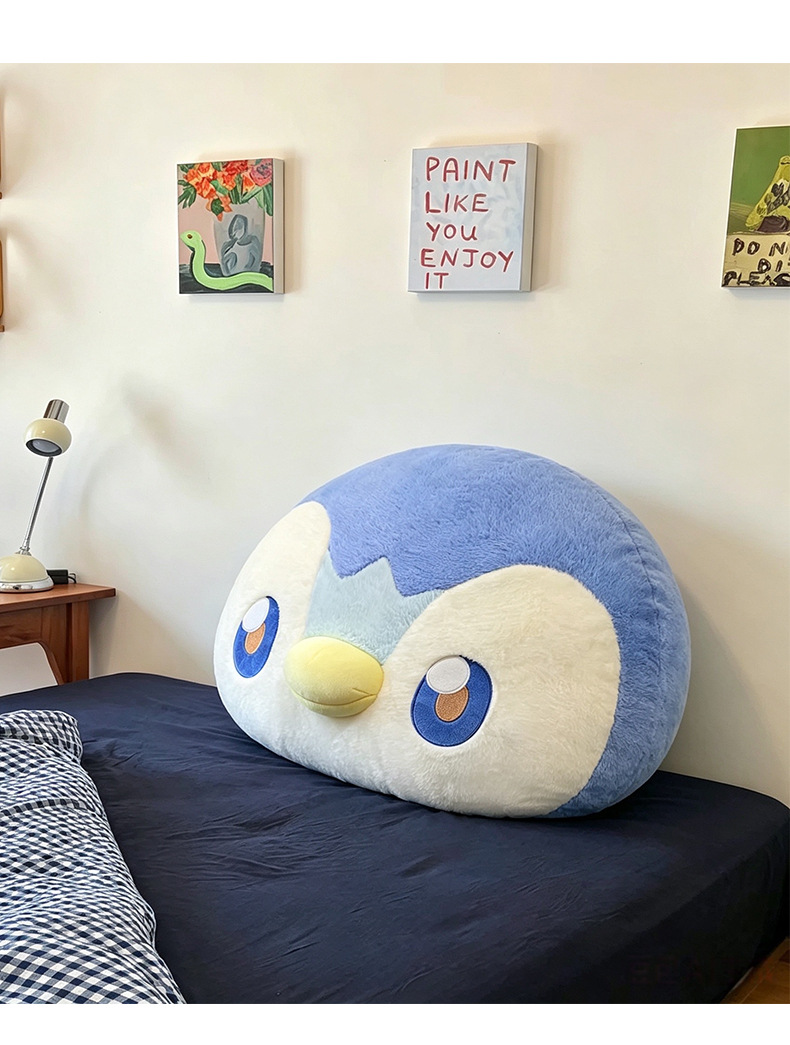 Foreign trade double-sided Pikachu plush pillow, Pogaman doll pillow, bed sleeping cushion, wholesale gift