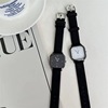 Fashionable brand retro electronic quartz swiss watch for leisure, light luxury style, simple and elegant design