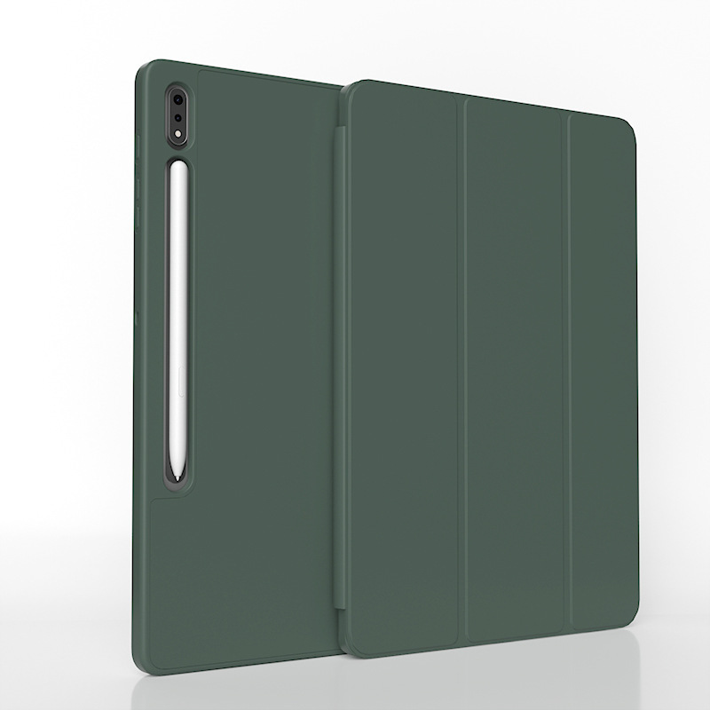 Funda para Tableta Samsung de Cuero Sintético con Soporte y Atracción Magnética