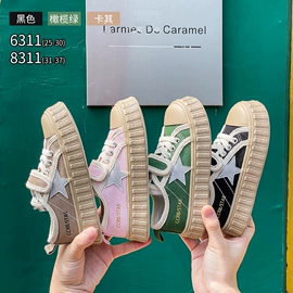 童帆布鞋;童板鞋