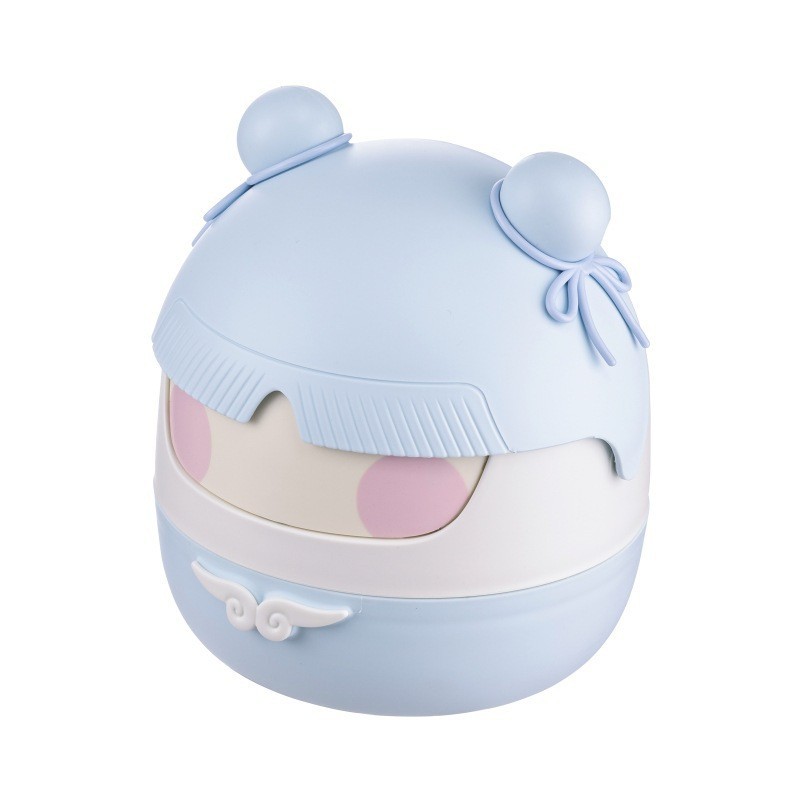 Nezha la misma red de basura de escritorio rojo diablo niño encantador canasta de oficina de cubierta voltiera de despeje de basura al por mayor