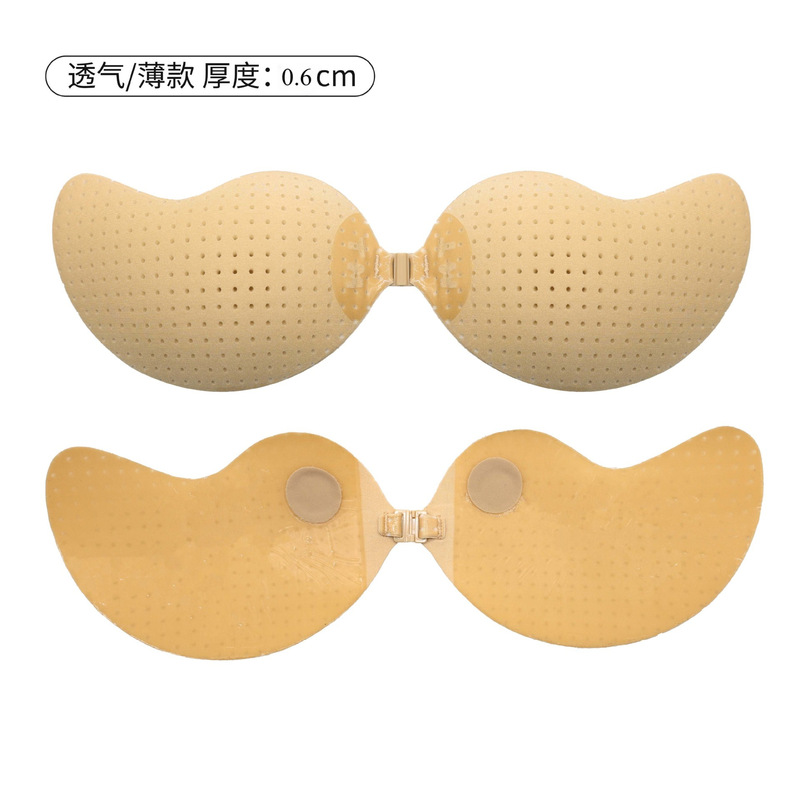 女性のウェディングドレス用の夏のマンゴーバストパッチ、シリコン製の目に見えない大きな胸、薄い、通気性のある小さな胸のプッシュアップサスペンダードレスバストパッチ|undefined
