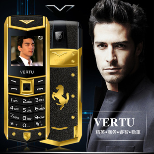 Cross-Border Wantu Vretu A8 Mini Mobile Phone Fashion Business Stylish Metal Ultra-Thin Mobile Phone Foreign Language Wholesale Export