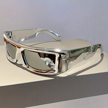 Q 71643 Y2K Futuristic Sunglasses ǧ����ī�� �羳ŷ��