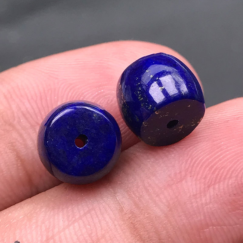natural lapis lazulio straight cut old barrel beads loose beads spacer beads top beads waist beads accessories diy bracelet necklace accessories