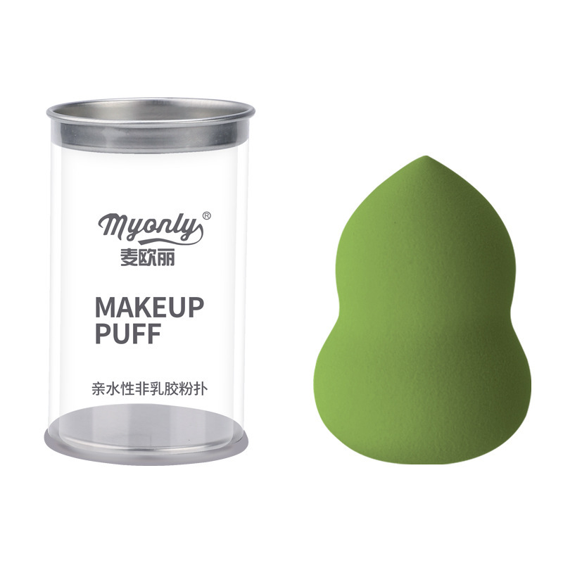 Maioli puff calabaza puff calabaza gota de agua puff maquillaje de huevo esponja puff maquillaje huevo de maquillaje