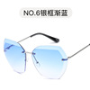 Sunglasses, trend metal glasses solar-powered, European style, wholesale