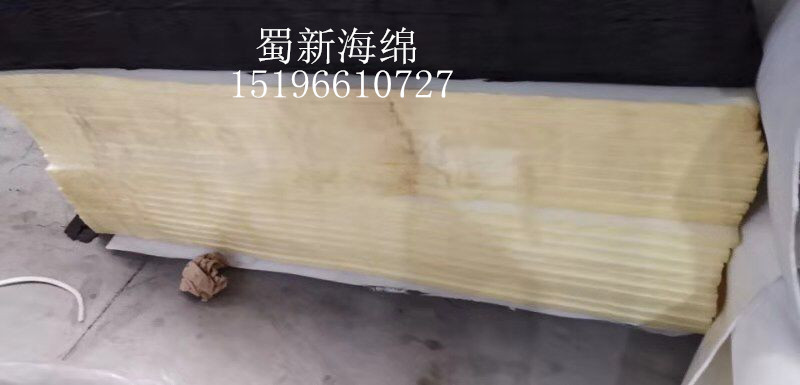 厂家供应黄色阻燃吸音隔音海绵/30密度阻燃软包海绵