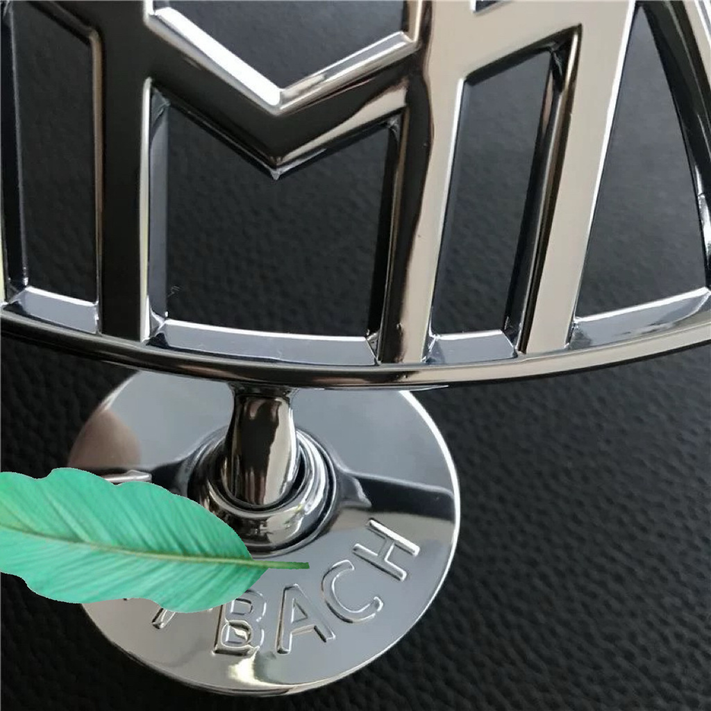 Suitable for Mercedes-Benz Maybach Car Logo S-Class S450 S480 Gls480 Maybach Vertical Logo E-Class Modification