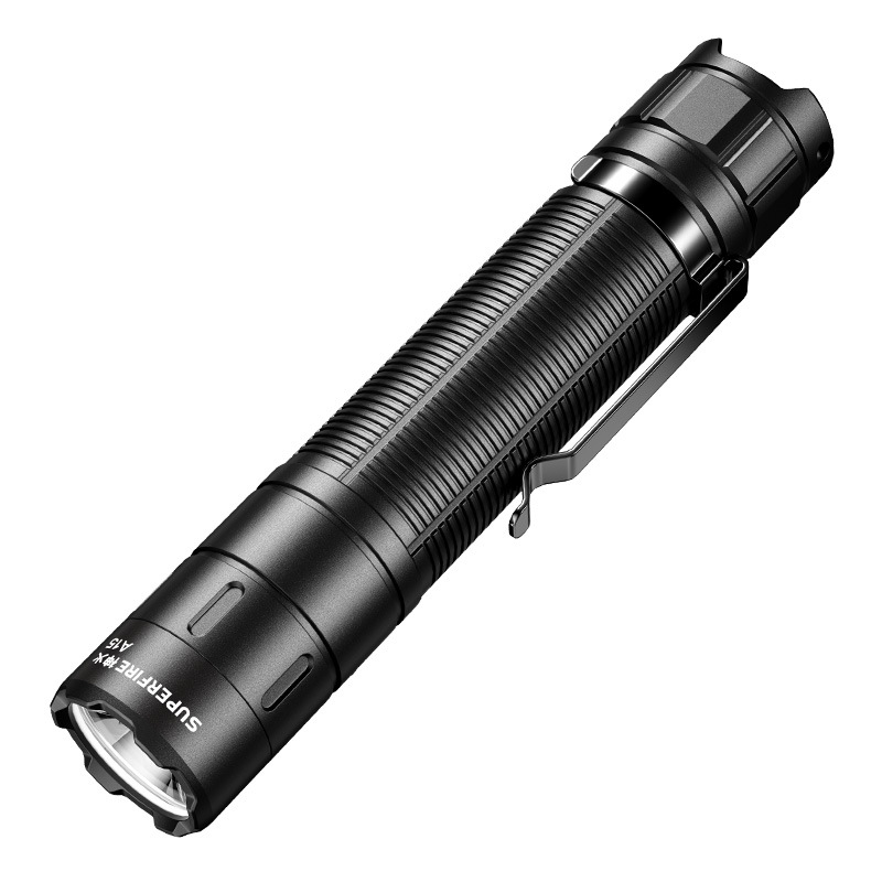 Linterna de fuego transfronteriza portátil USB portátil carga de aleación de aluminio linterna de luz brillante mini linterna mayorista