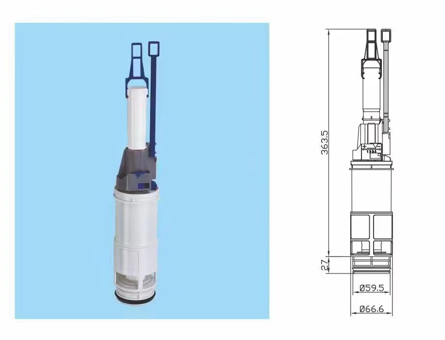Hidden flushing tank, wide-angle sensor flushing tank, bathroom and public toilet concealed automatic flushing tank manufacturer in stock undefined