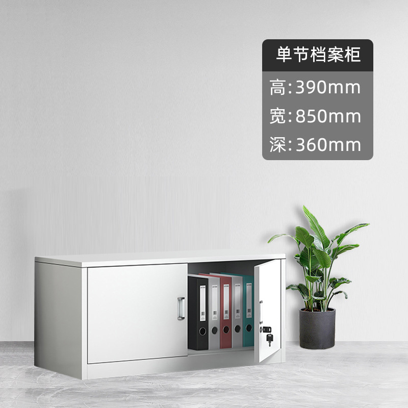 鋼製書類棚事務室資料棚財務証明棚鉄皮収納棚書類棚鍵付き低い棚メーカー