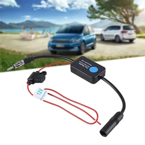 Cross-border exclusive car active antenna FM car radio antenna amplifier 12V FM amplifier Android