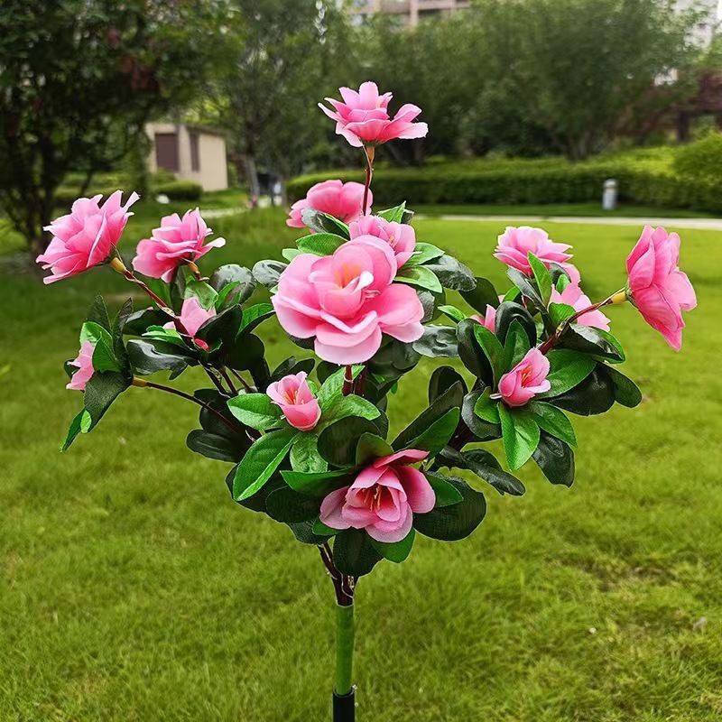 新款跨境太阳能灯户外防水庭院花灯地插灯草坪灯小夜灯景观氛围灯|undefined