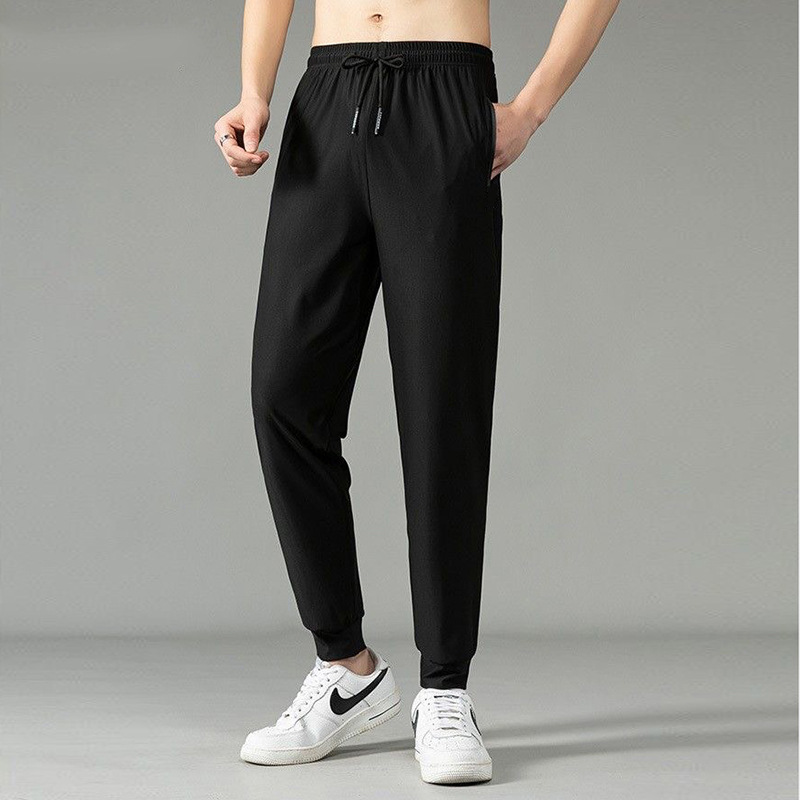 Pantalones Deportivos Jogger para Hombre de Poliéster Microelástico para Deportes