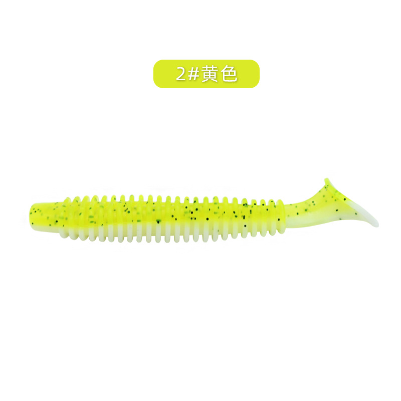 Suspending Paddle Tail Lures Soft Baits Striped Bass Pesca Fishing Tackle SwimBait