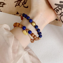 �¿��Ȧ8mm��ɽ̴ľ���ʯ���Ů����ʽ���L�������������ִ�