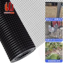 供應亞馬遜電焊網黑色綠色浸塑焊接鐵五金布熱鍍鋅鋼絲網跨境出口