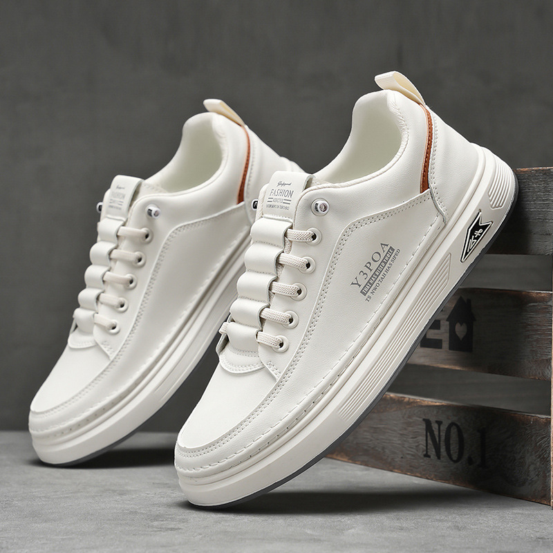 Zapatos de primavera para hombres nuevos zapatos transpirables de moda para hombres zapatos deportivos de suela gruesa zapatos de skate casuales zapatos de moda