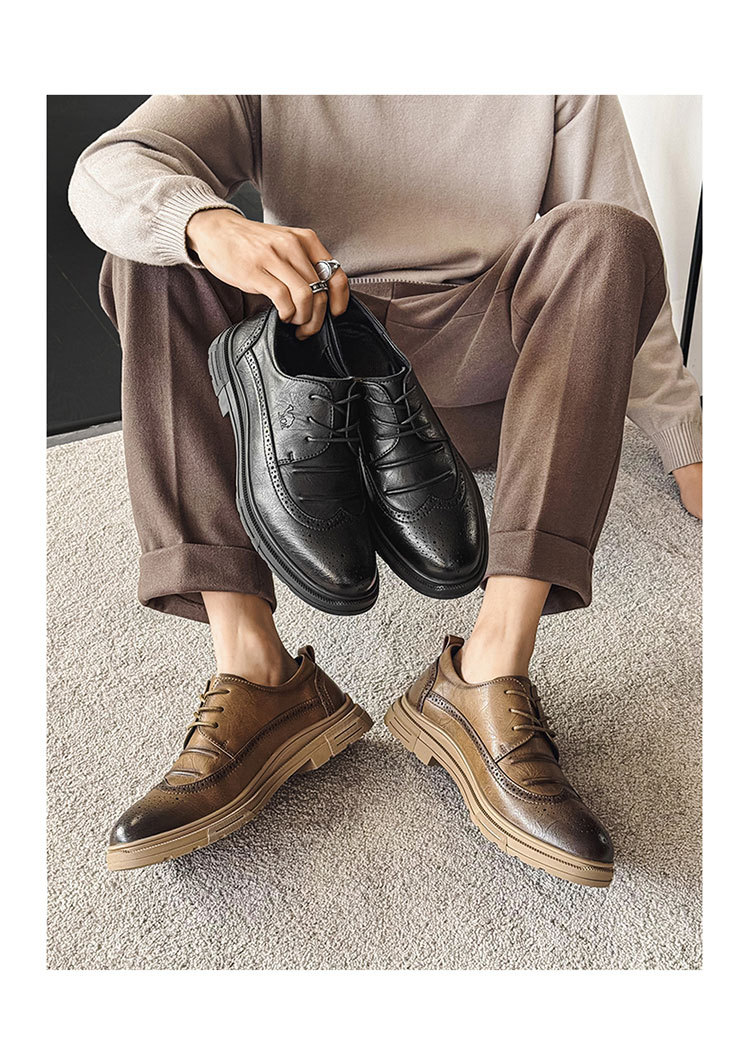 Suit Wedding Groom Business Formal Casual Leather Shoes Men_voghion.com